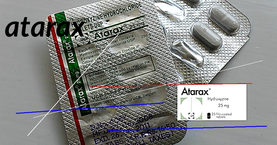 Atarax et ordonnance